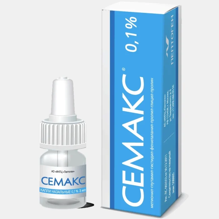 Семакс - краплі 0,1%, 3 мл